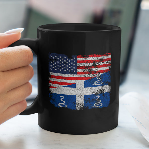 Martinique USA Flag Mug