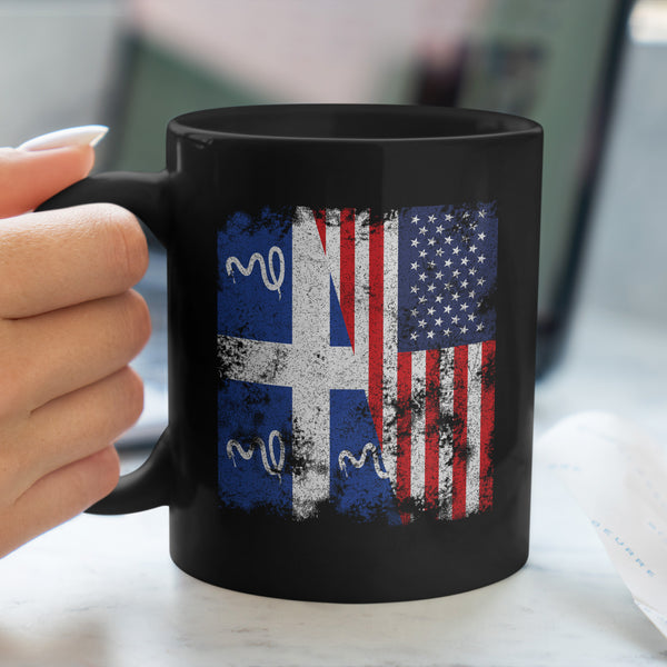Martinique USA Flag Mug
