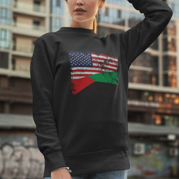 Martinique USA Flag Sweatshirt