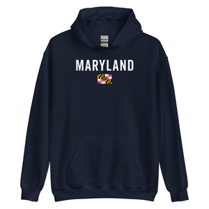 Maryland State Flag Hoodie