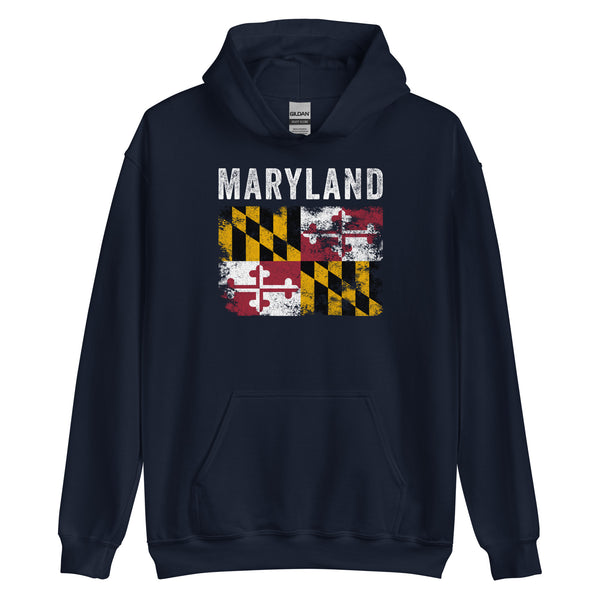 Maryland State Flag Hoodie