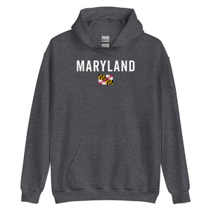 Maryland State Flag Hoodie