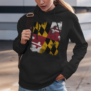 Maryland State Flag Hoodie