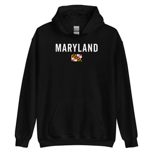 Maryland State Flag Hoodie