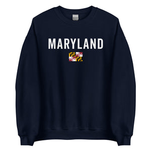 Maryland State Flag Sweatshirt