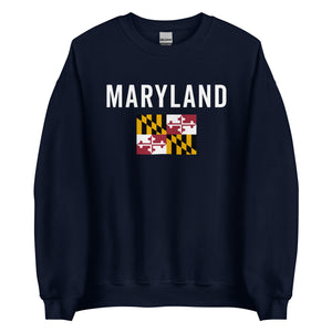 Maryland State Flag Sweatshirt