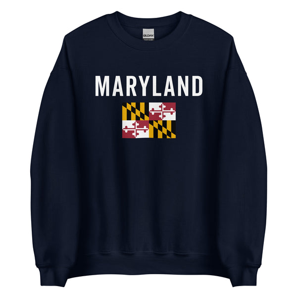 Maryland State Flag Sweatshirt
