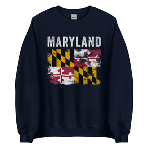 Maryland State Flag Sweatshirt