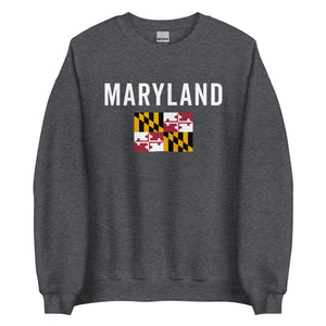 Maryland State Flag Sweatshirt