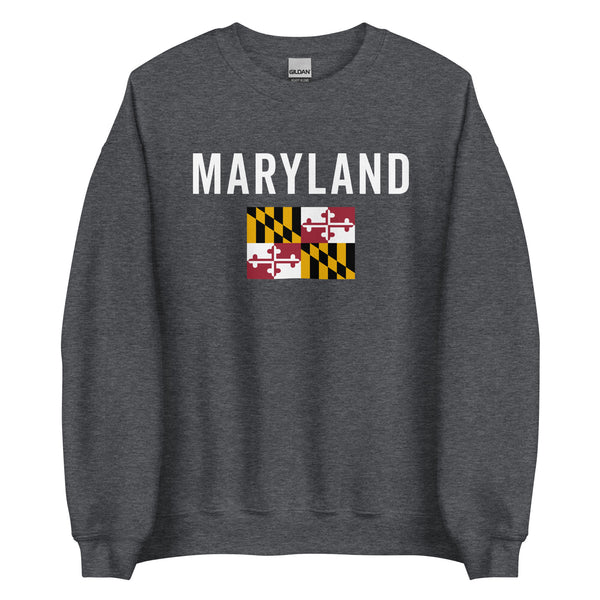 Maryland State Flag Sweatshirt