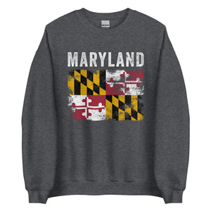 Maryland State Flag Sweatshirt