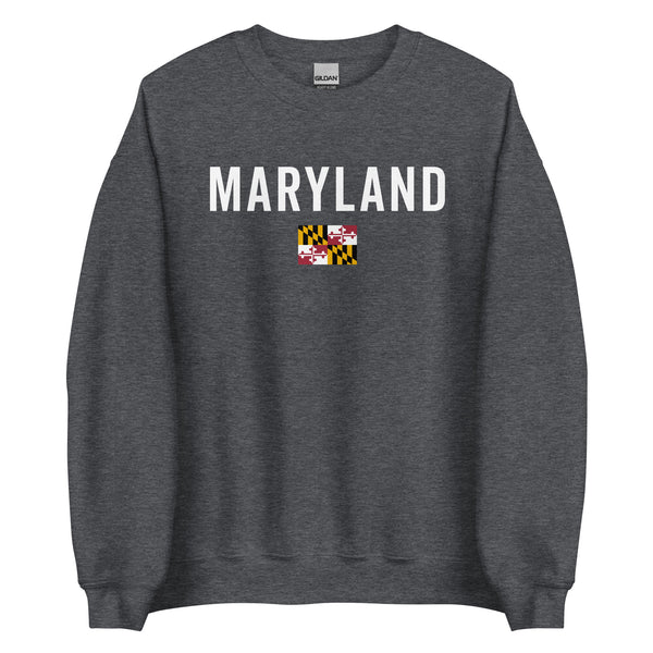 Maryland State Flag Sweatshirt
