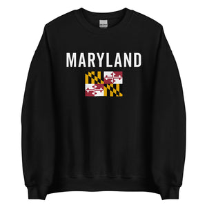 Maryland State Flag Sweatshirt