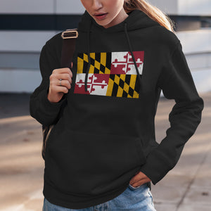 Maryland State Flag Hoodie