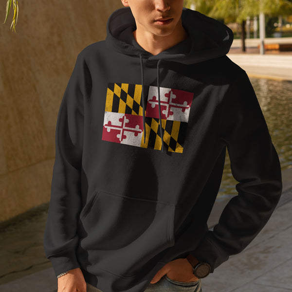 Maryland State Flag Hoodie