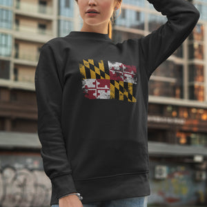 Maryland State Flag Sweatshirt