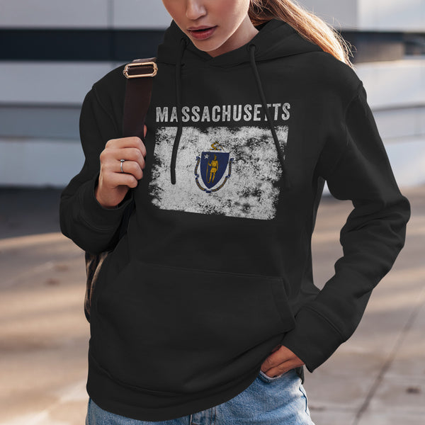 Massachusetts State Flag Hoodie