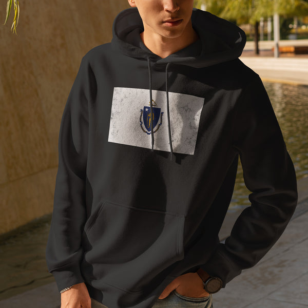 Massachusetts State Flag Hoodie