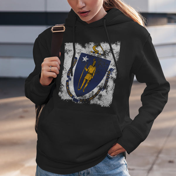 Massachusetts State Flag Hoodie
