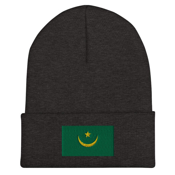 Mauritania 1959-2017 Flag Beanie - Embroidered Winter Hat