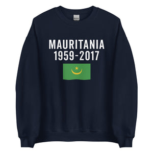 Mauritania 1959-2017 Flag Sweatshirt