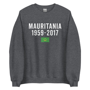 Mauritania 1959-2017 Flag Sweatshirt