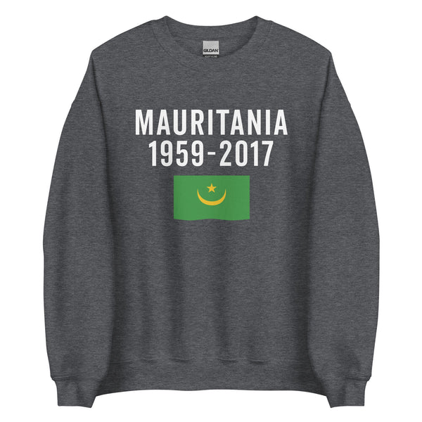 Mauritania 1959-2017 Flag Sweatshirt