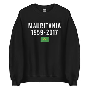 Mauritania 1959-2017 Flag Sweatshirt