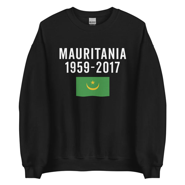 Mauritania 1959-2017 Flag Sweatshirt