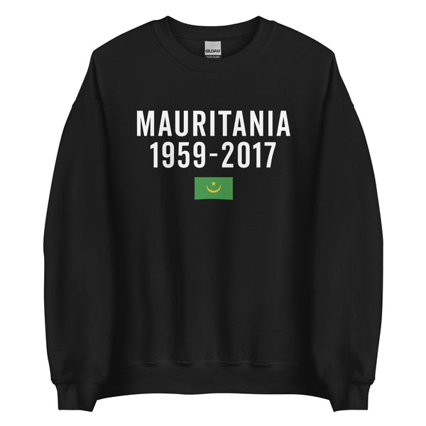 Mauritania 1959-2017 Flag Sweatshirt