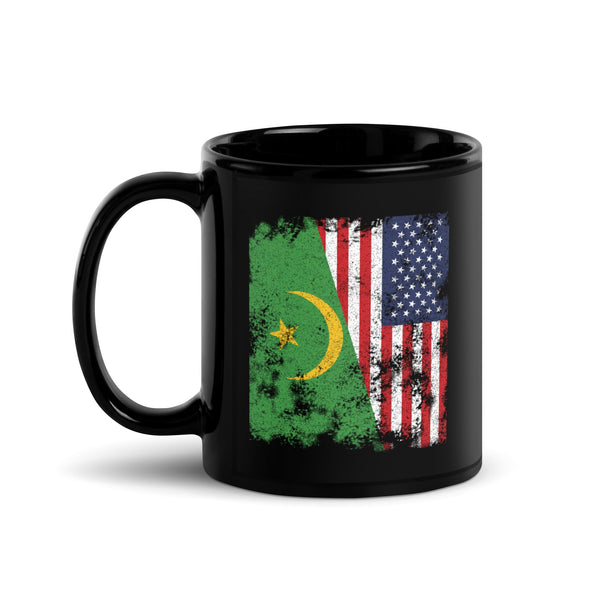 Mauritania 1959-2017 USA Flag Mug