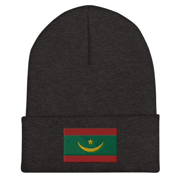 Mauritania Flag Beanie - Embroidered Winter Hat