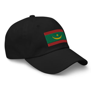 Mauritania Flag Cap - Adjustable Embroidered Dad Hat