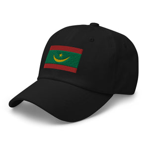 Mauritania Flag Cap - Adjustable Embroidered Dad Hat