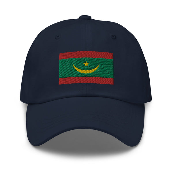 Mauritania Flag Cap - Adjustable Embroidered Dad Hat