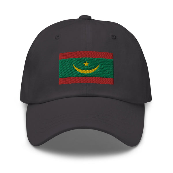 Mauritania Flag Cap - Adjustable Embroidered Dad Hat