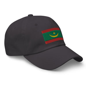 Mauritania Flag Cap - Adjustable Embroidered Dad Hat