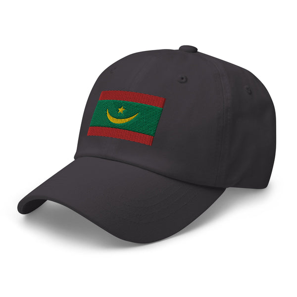 Mauritania Flag Cap - Adjustable Embroidered Dad Hat