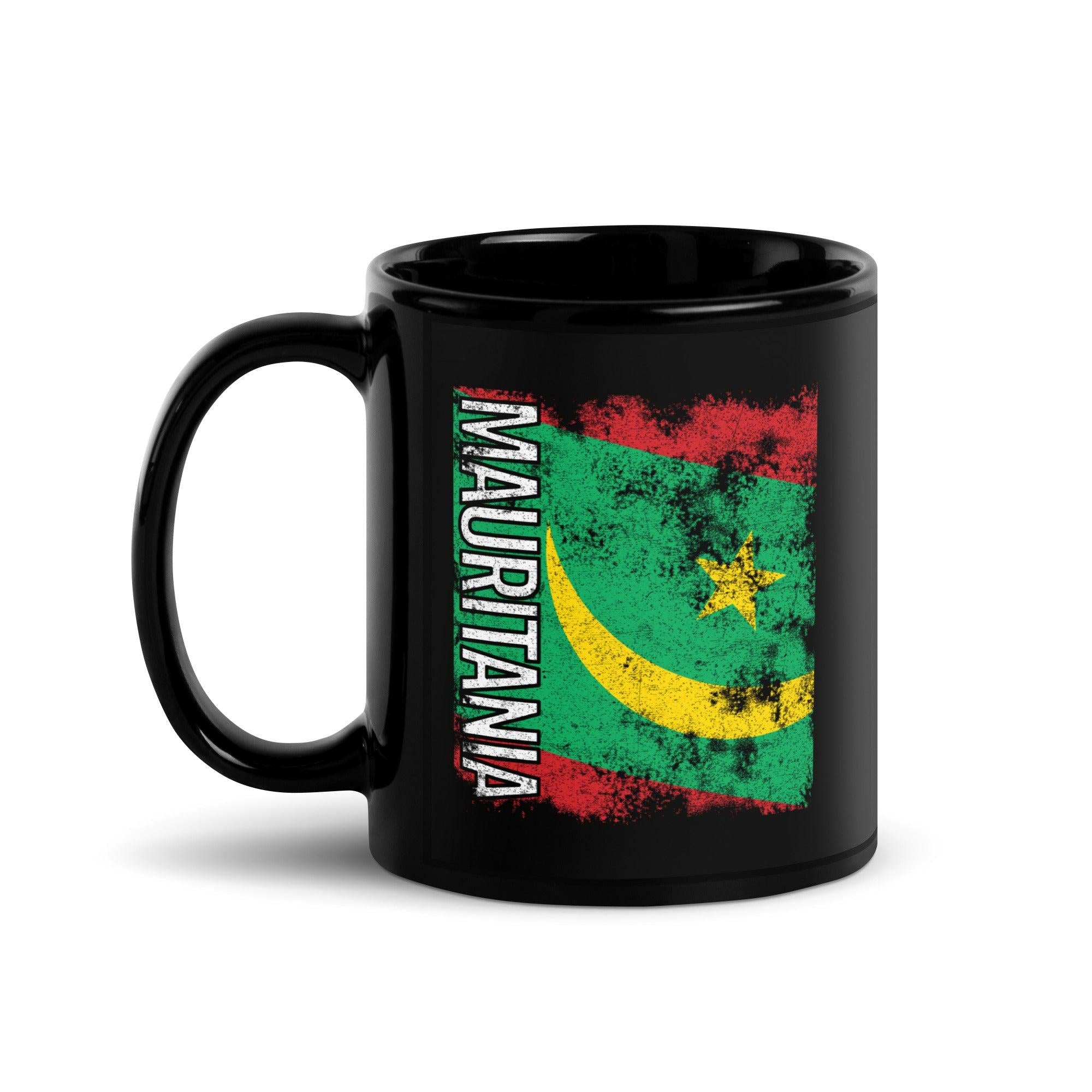 Mauritania Flag - Distressed Flag Mug