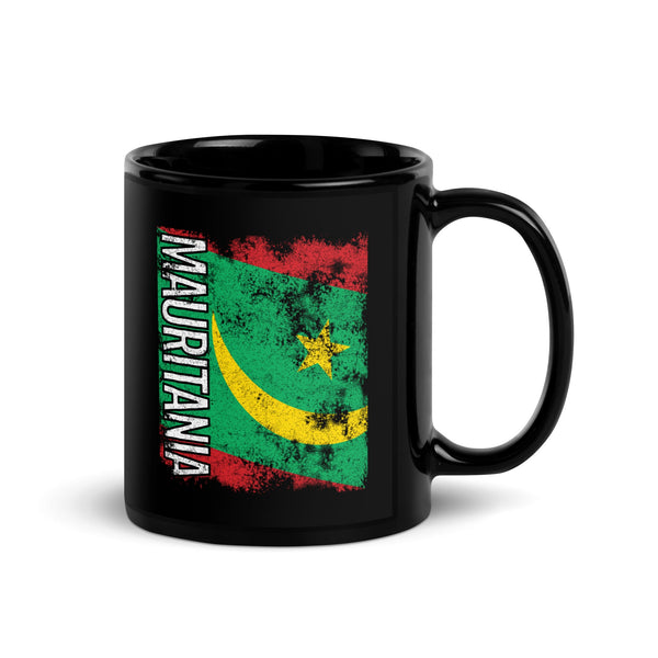 Mauritania Flag - Distressed Flag Mug