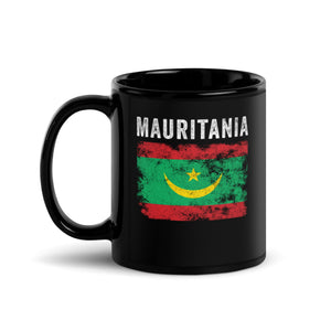 Mauritania Flag Vintage Mauritanian Flag Mug