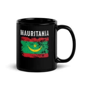 Mauritania Flag Vintage Mauritanian Flag Mug