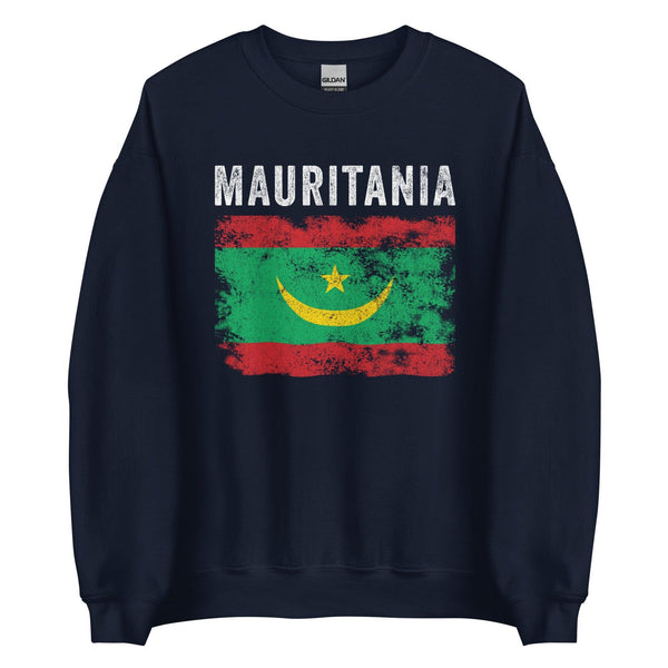 Mauritania Flag Vintage Mauritanian Flag Sweatshirt