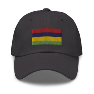 Mauritius Flag Cap - Adjustable Embroidered Dad Hat