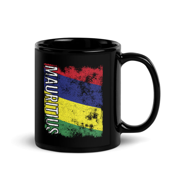 Mauritius Flag - Distressed Flag Mug