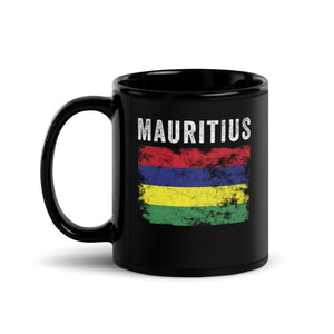 Mauritius Flag Distressed Mauritian Flag Mug