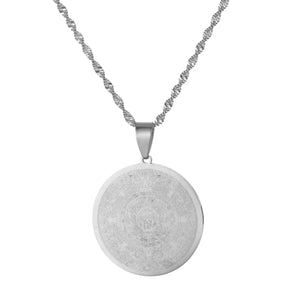 Mayan Calendar Pendant Necklace