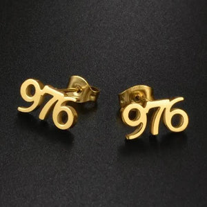 Mayotte 976 Stud Earrings