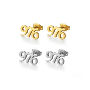 Mayotte 976 Stud Earrings