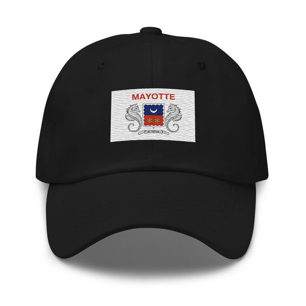 Mayotte Flag Cap - Adjustable Embroidered Dad Hat